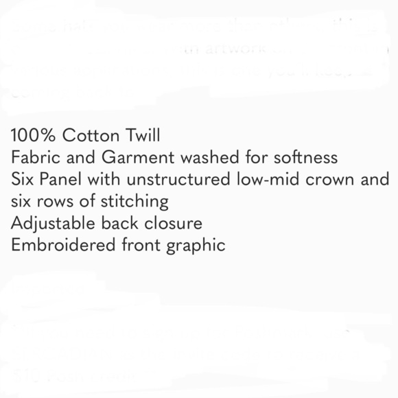 LIFE IS GOOD ADJUSTABLE CAP, STARFISH, MELON - Picture 2 of 7